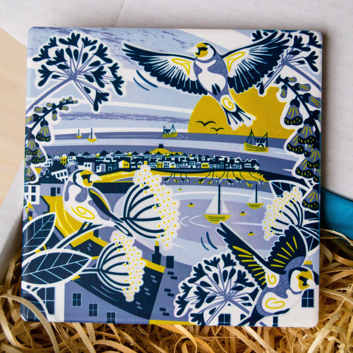 St Ives Coaster in Beach Lovers Gift Box by Sand and Sparkle