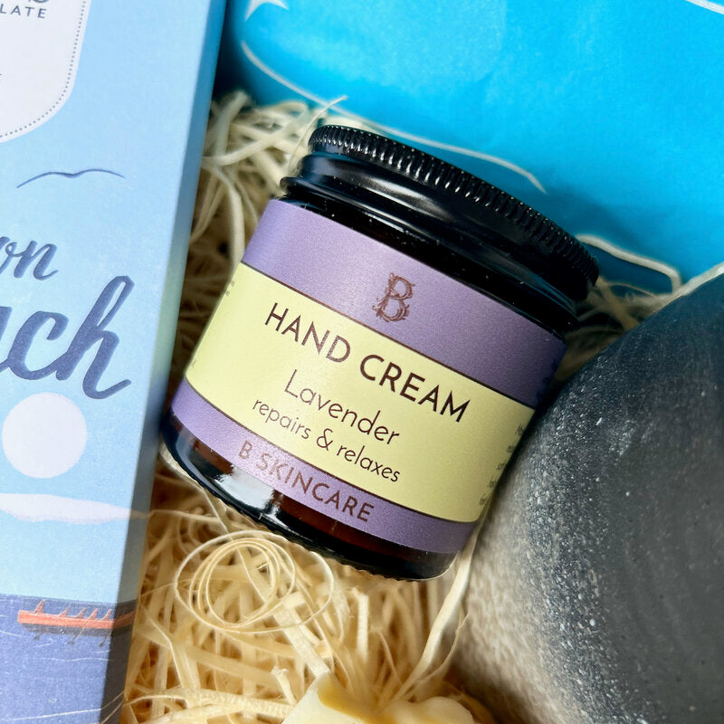 Lavender hand cream in a Luxury Cornish Gift Set